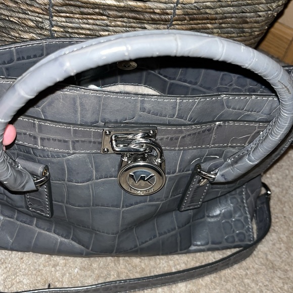Michael Kors Large North South Croc Embossed Hamilton - Picture 3 of 16
